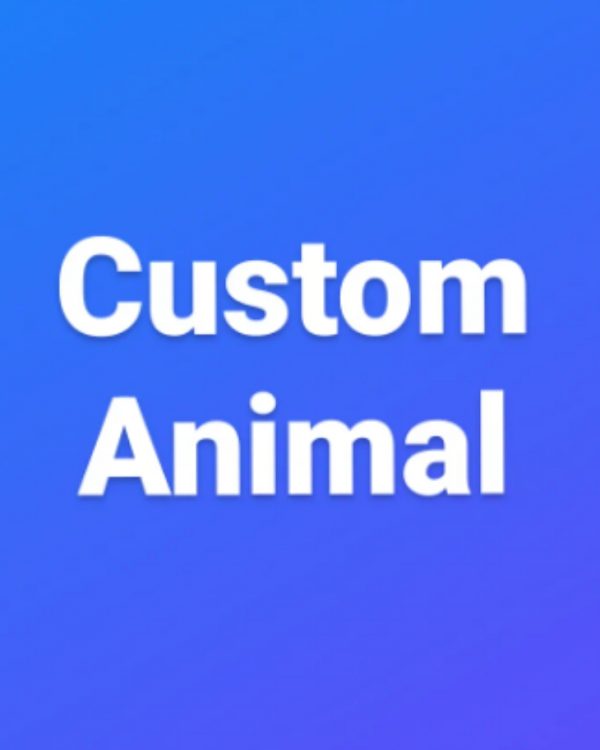 Custom 10in Stuffed Animal